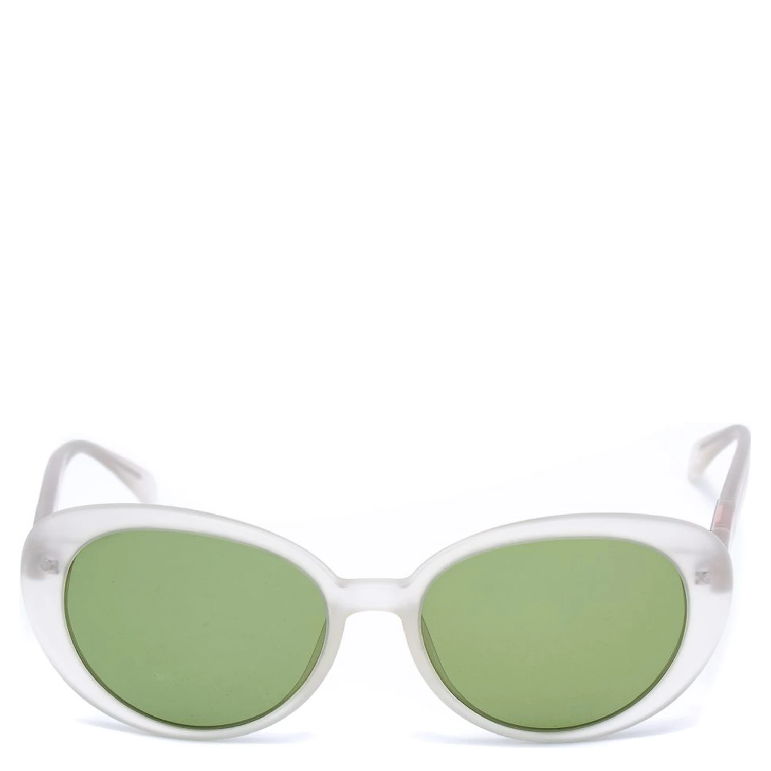 White Acetate Sunglasses
