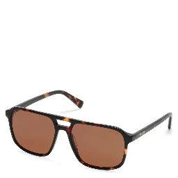 Brown Injected Sunglasses