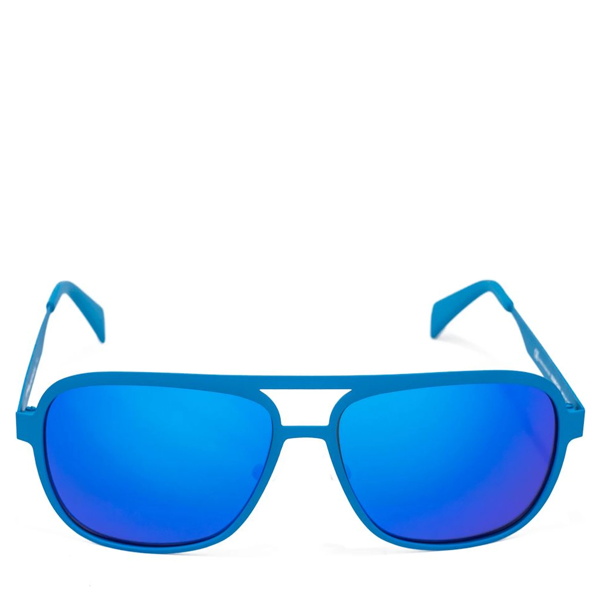 Blue Metal Sunglasses