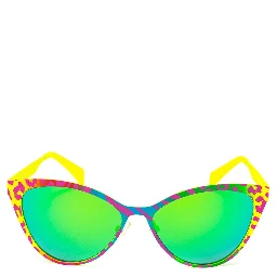 Red Metal Sunglasses