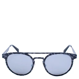 Gray Metal Sunglasses
