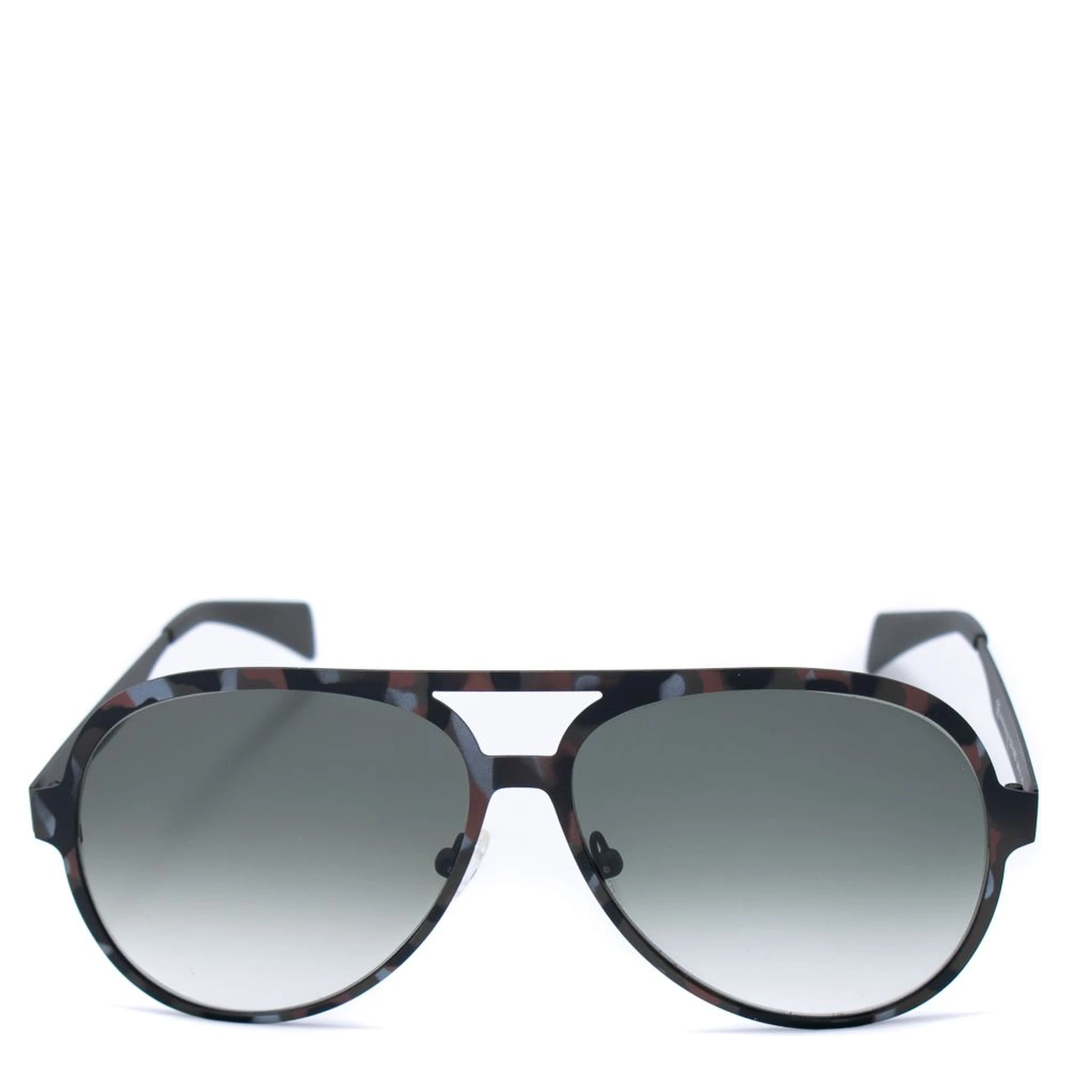 Brown Metal Sunglasses