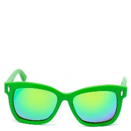 Green Rubber Sunglasses