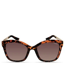 Brown Injected Sunglasses