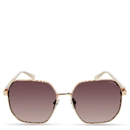 Multicolor Metal Sunglasses