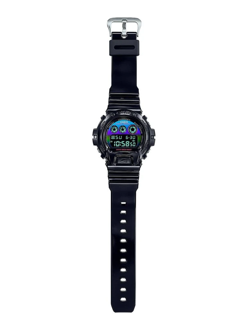Black Resin Sport Watch