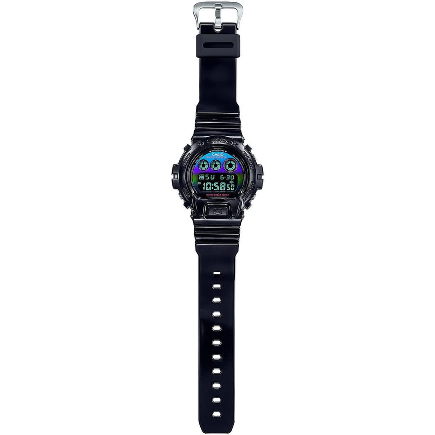 Black Resin Sport Watch