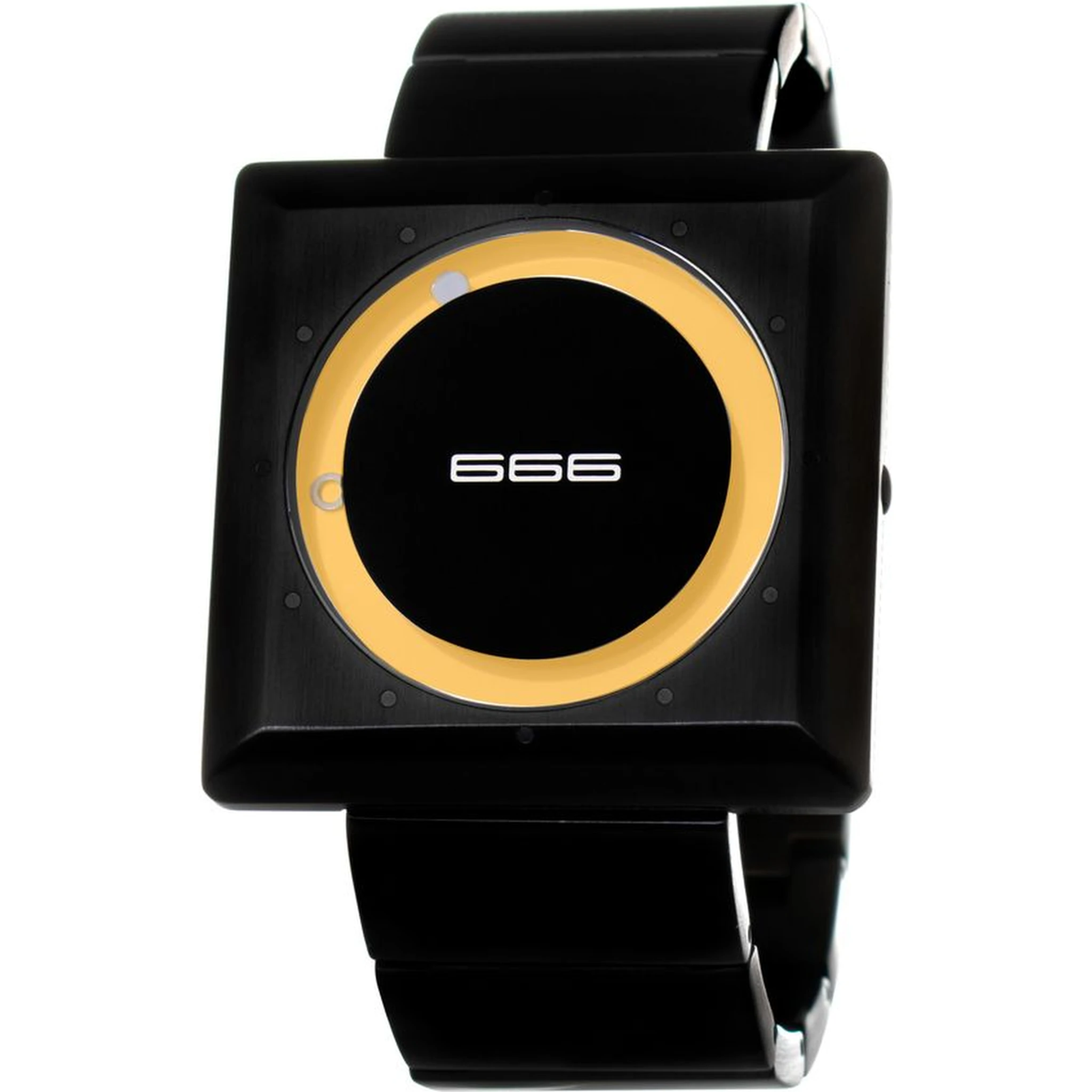 Black Stainless Steel Dress Watch