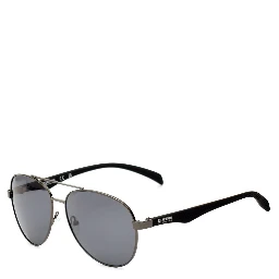 Gray Metal Sunglasses