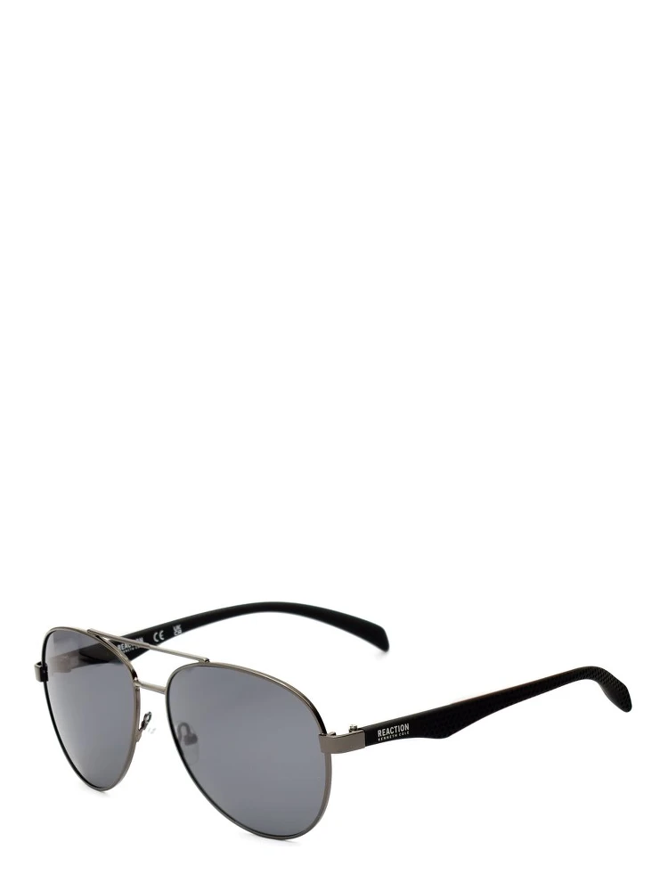 Gray Metal Sunglasses