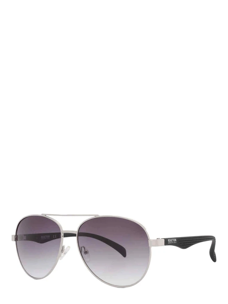 Gray Metal Sunglasses