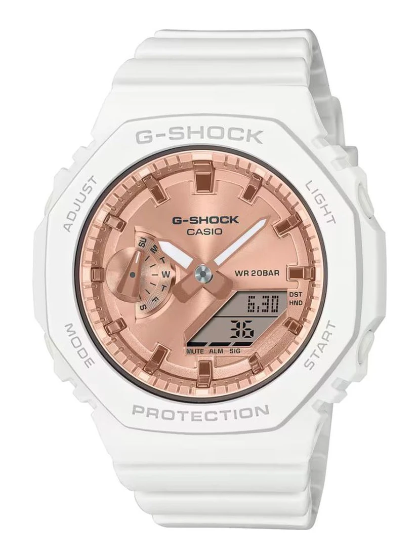 White Resin Sport Watch