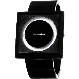 Black Stainless Steel Dress Watch