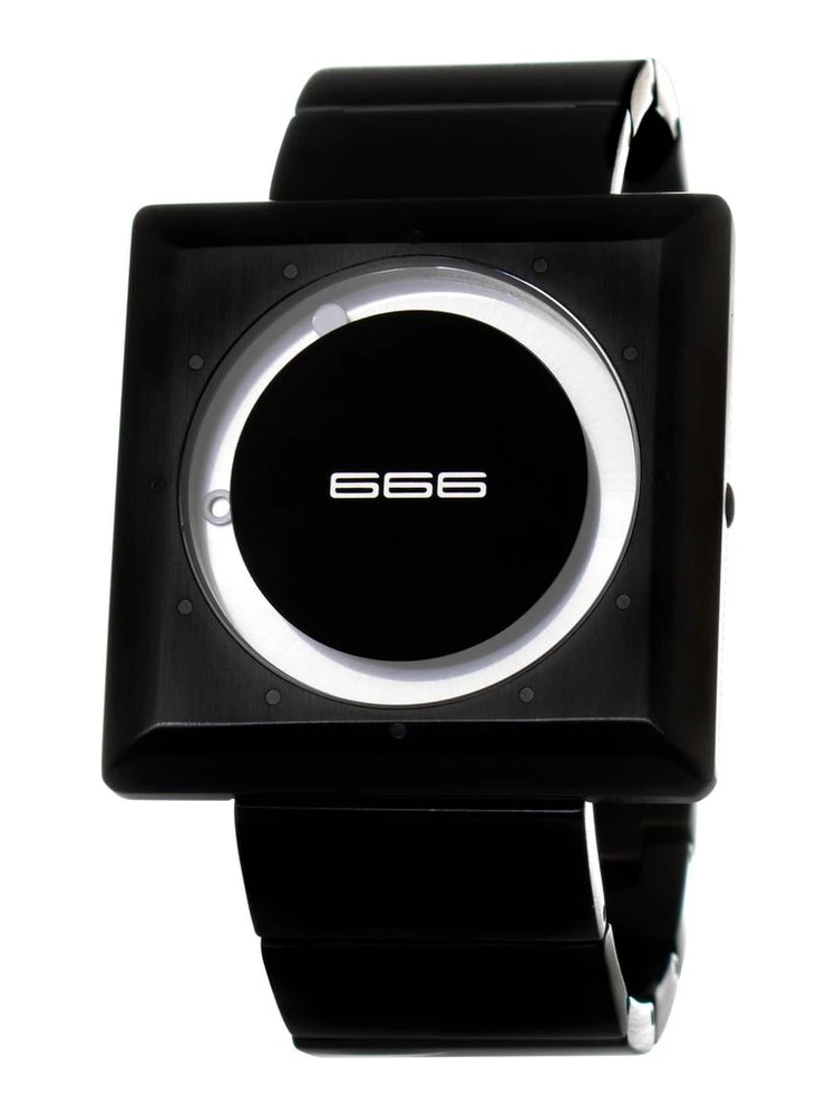 Black Stainless Steel Dress Watch