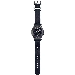 Black Fabric Sport Watch