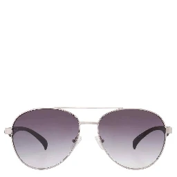 Gray Metal Sunglasses