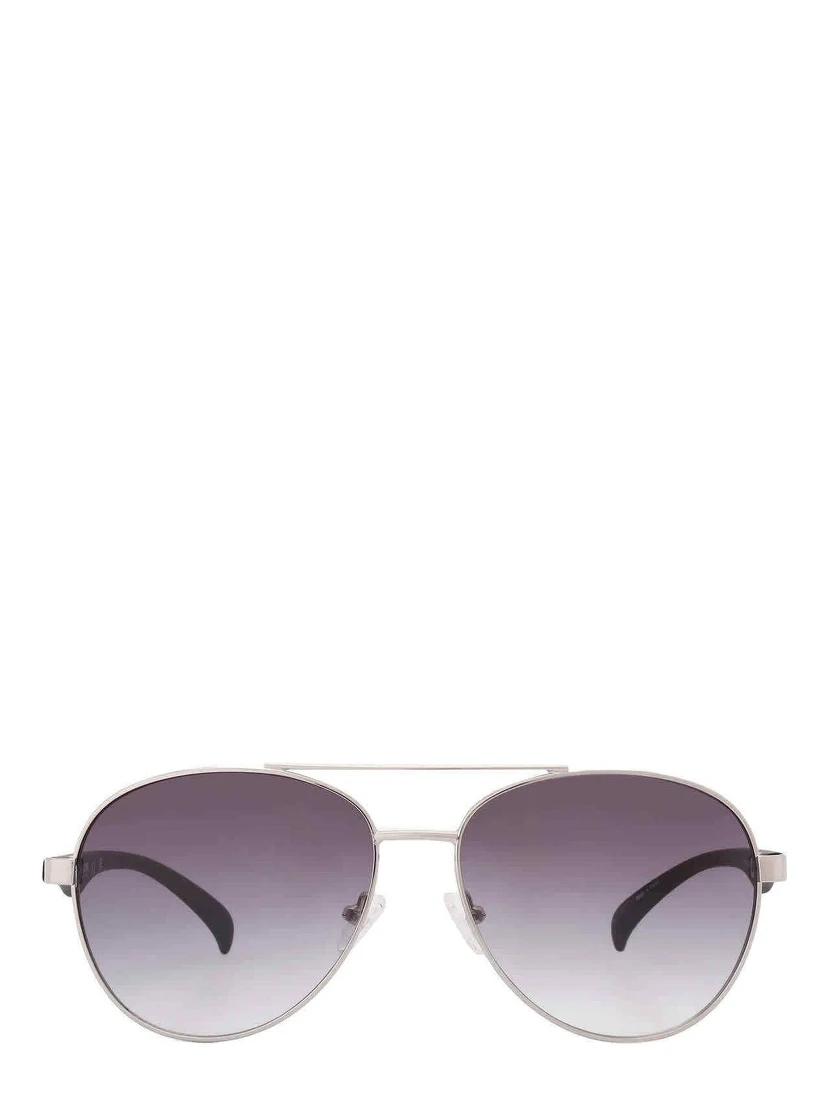 Gray Metal Sunglasses