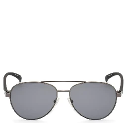 Gray Metal Sunglasses