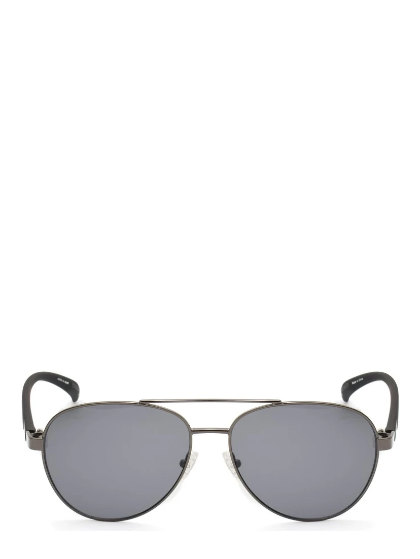 Gray Metal Sunglasses