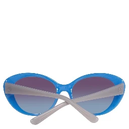 Blue Injected Sunglasses