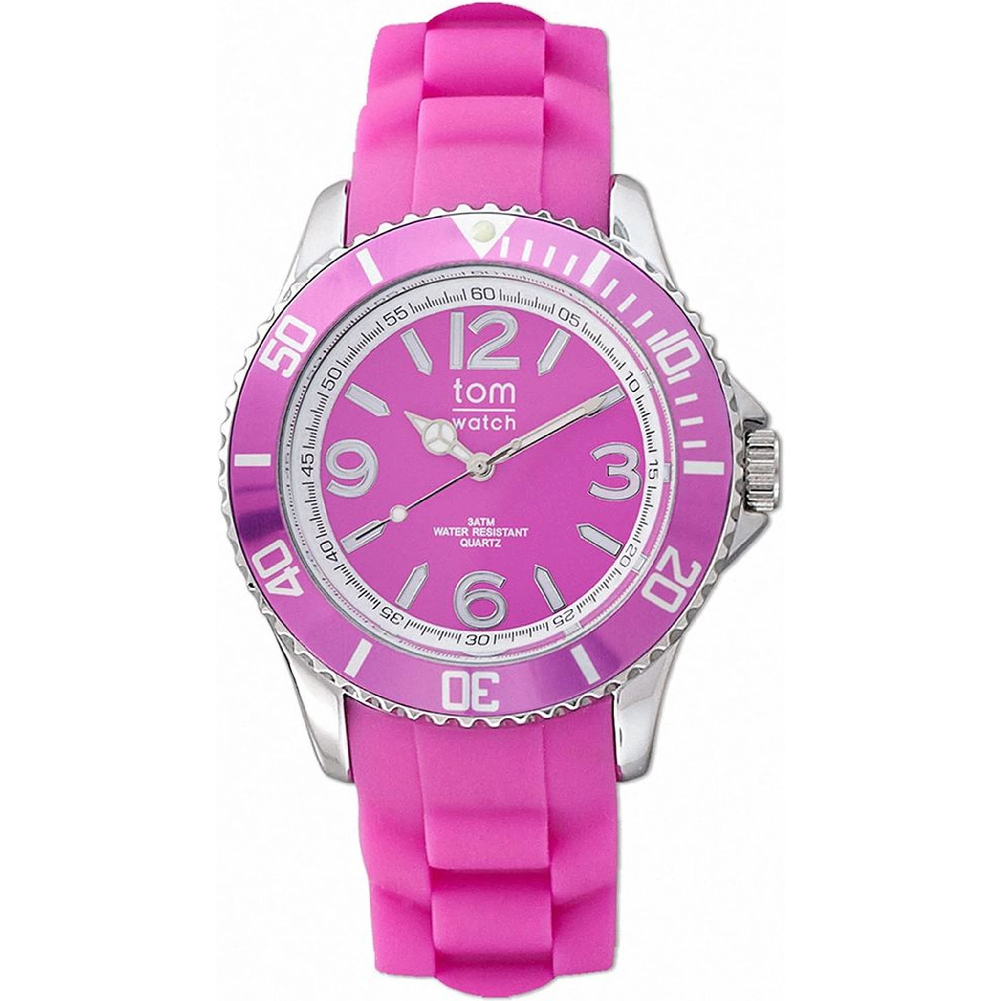 Multicolor Rubber Sport Watch