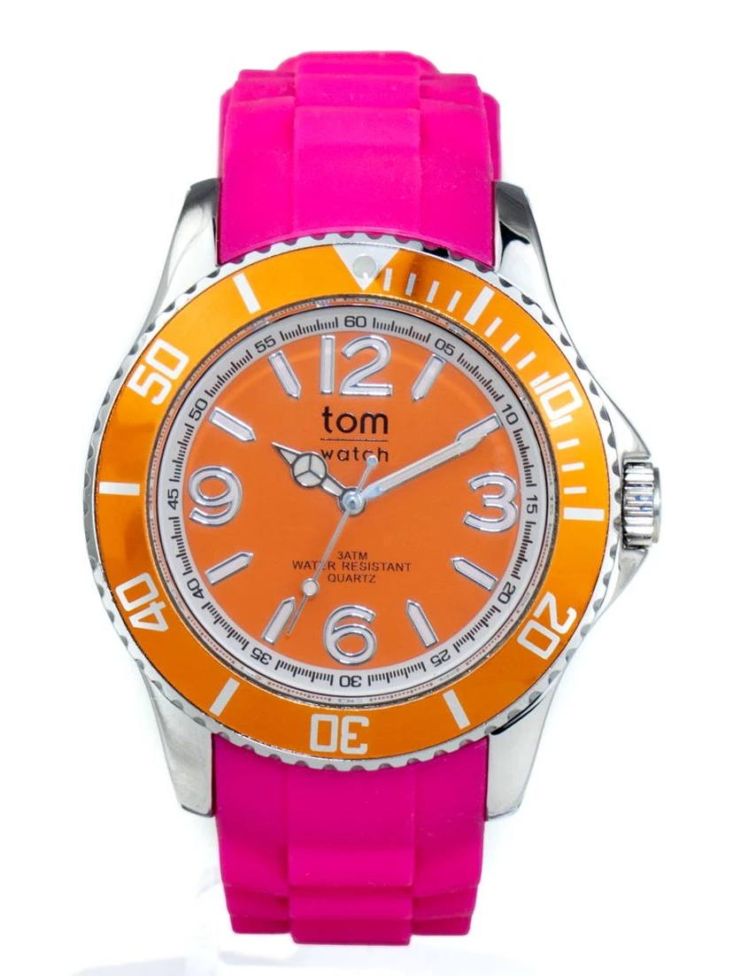 Multicolor Rubber Sport Watch