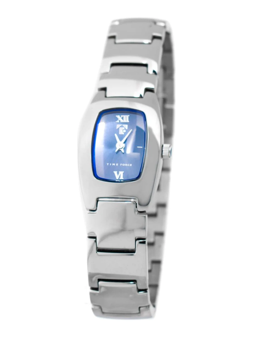 ساعة يد رسمية من الفولاذ المقاوم للصدأ الفضي