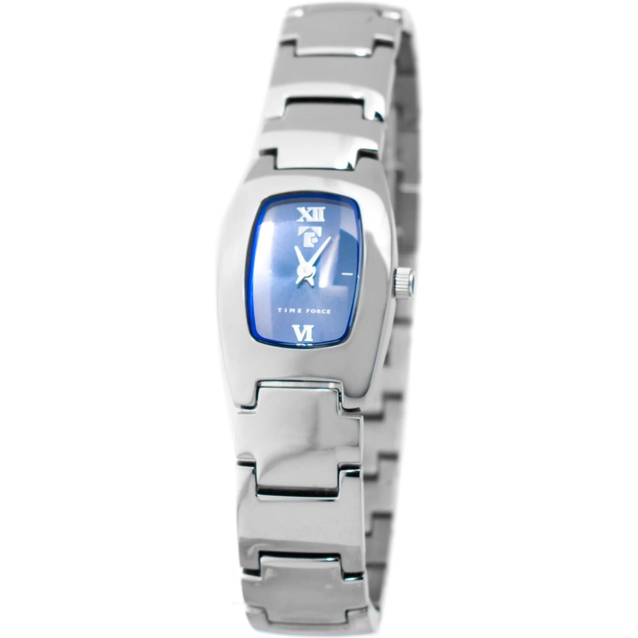 ساعة يد رسمية من الفولاذ المقاوم للصدأ الفضي