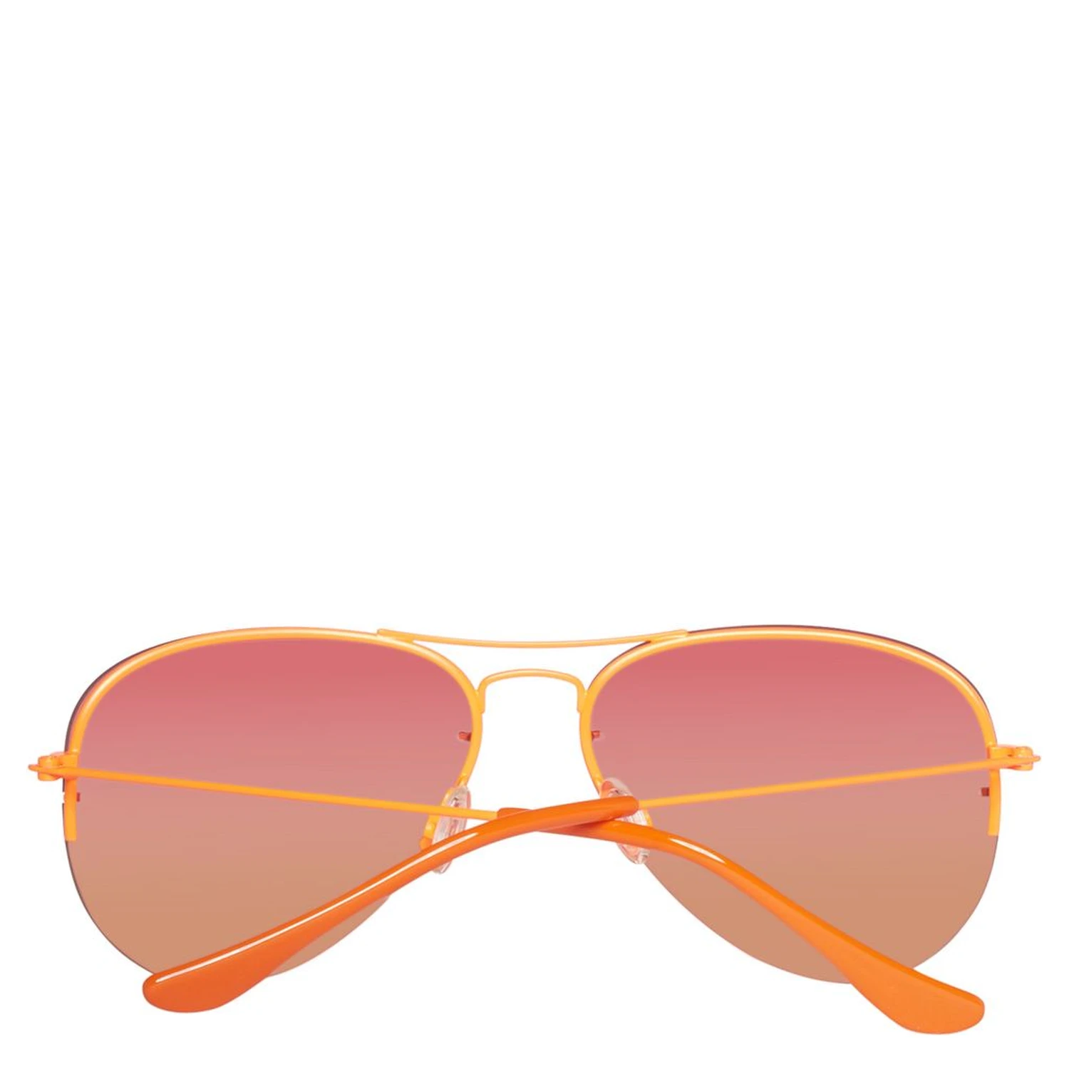 Orange Metal Sunglasses
