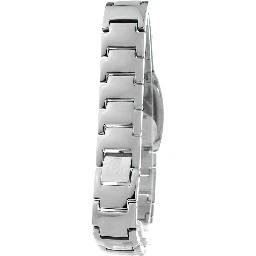 ساعة يد رسمية من الفولاذ المقاوم للصدأ الفضي