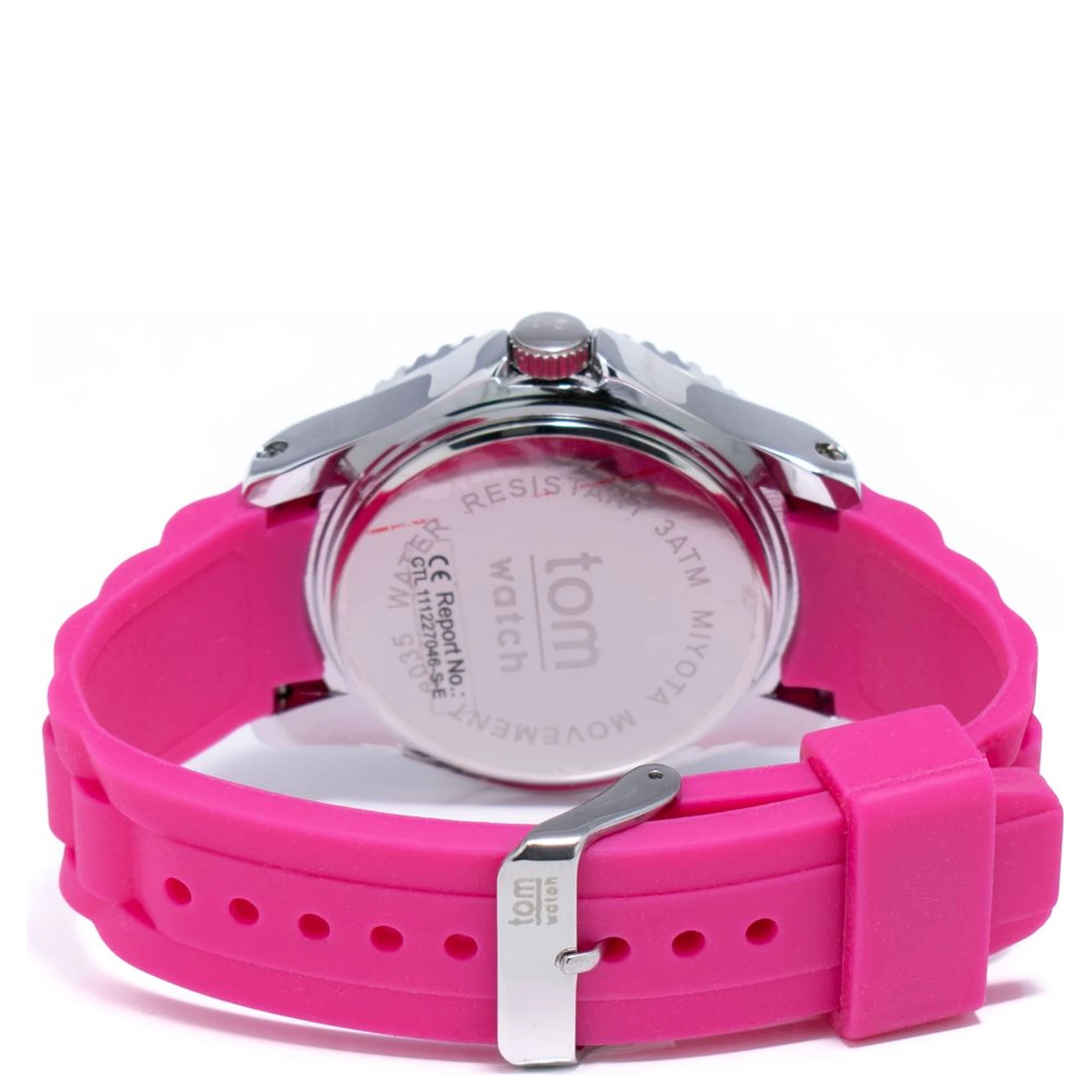 ساعة رياضية مطاطية متعددة الألوان