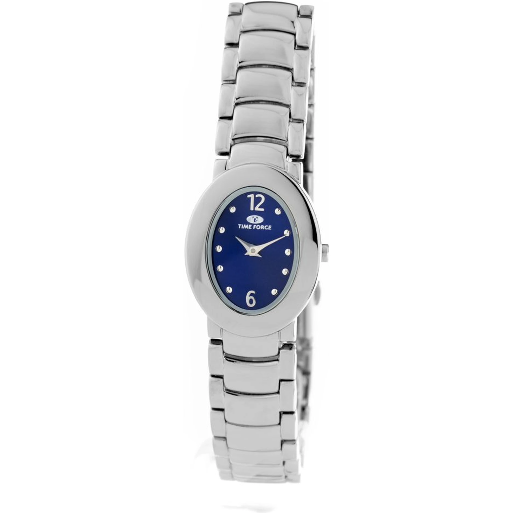 ساعة يد رسمية من الفولاذ المقاوم للصدأ الفضي