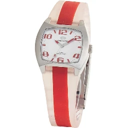 Red Rubber Sport Watch
