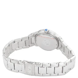 ساعة يد رسمية من الفولاذ المقاوم للصدأ الفضي