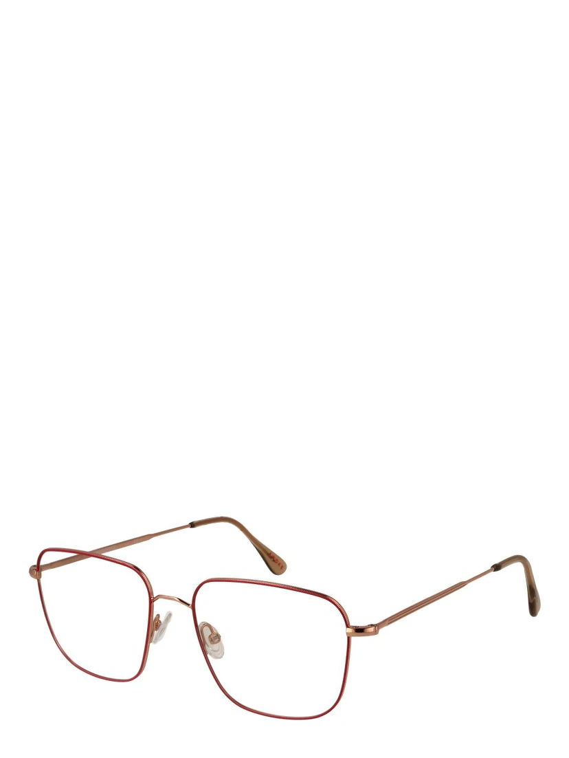 Red Metal Glasses (Frames)