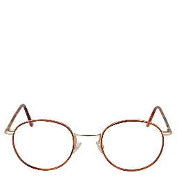 Orange Metal Glasses (Frames)