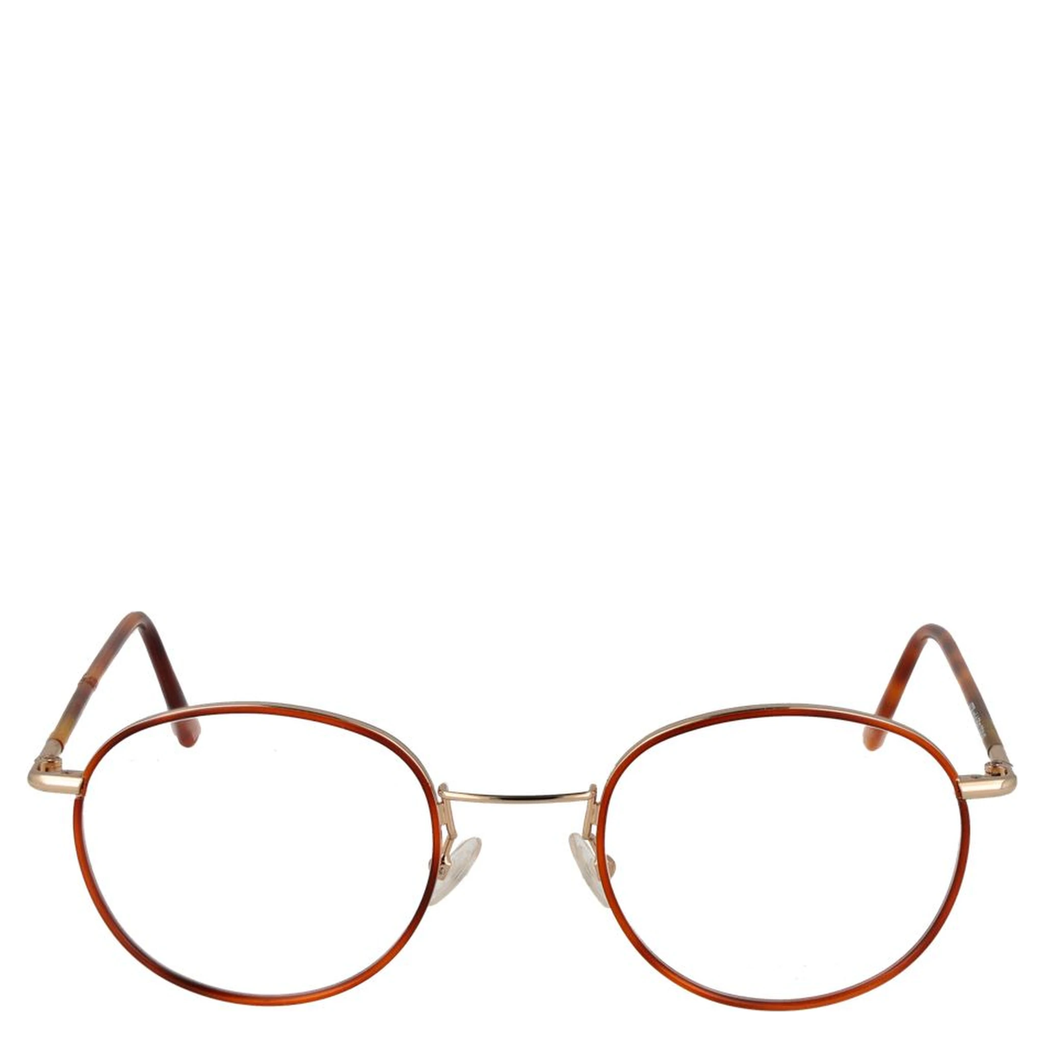 Orange Metal Glasses (Frames)