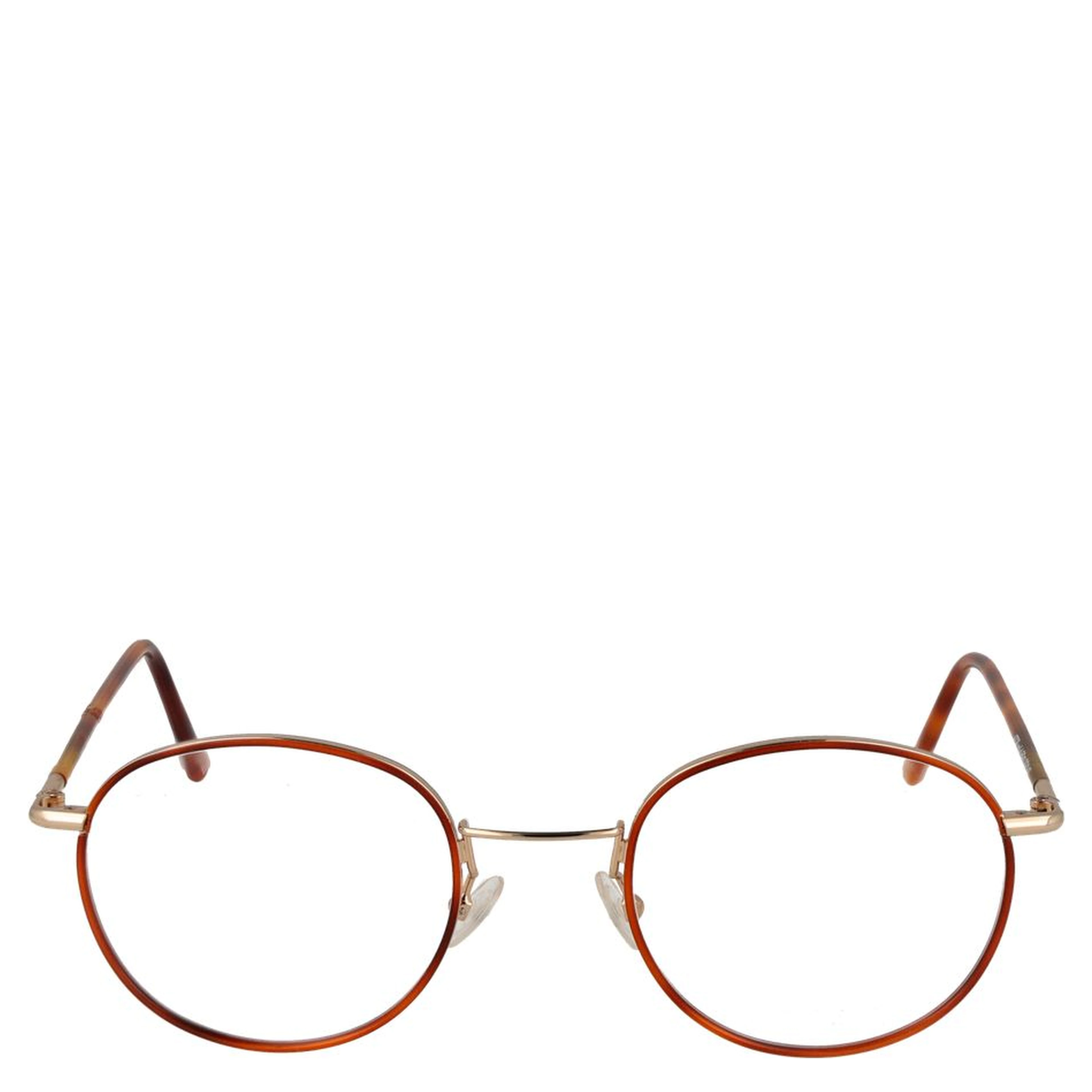 Orange Metal Glasses (Frames)