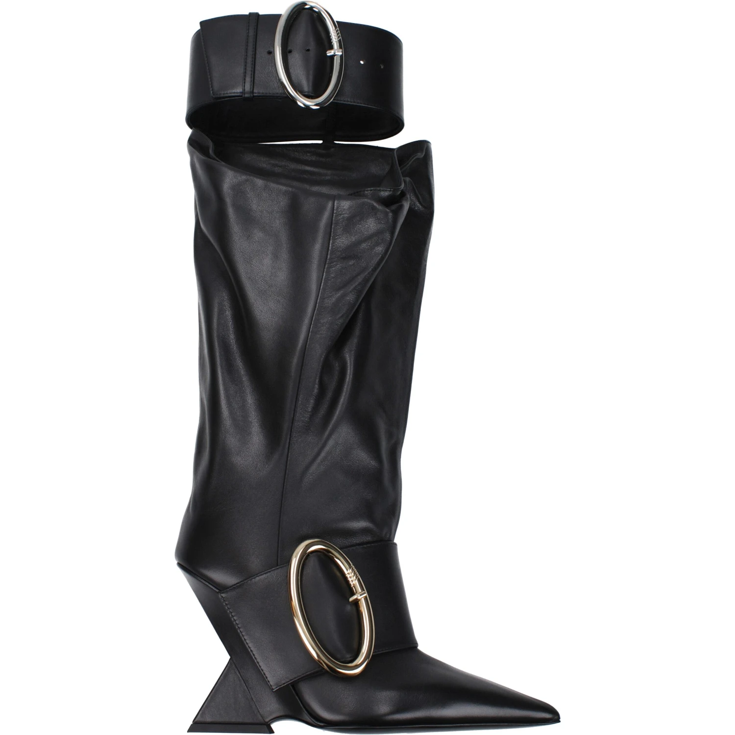 Black Leather Boots