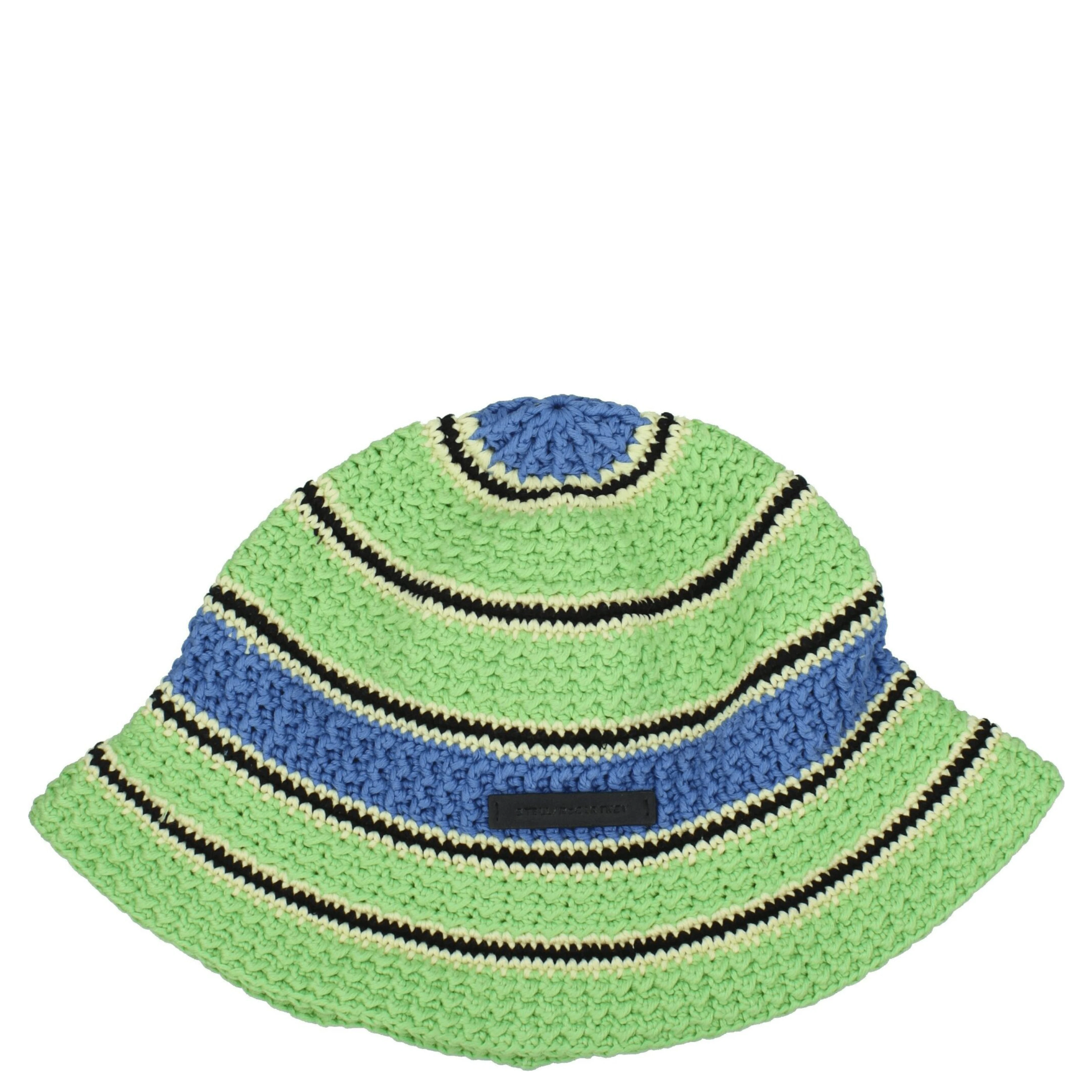 Green Cotton Bucket Hat
