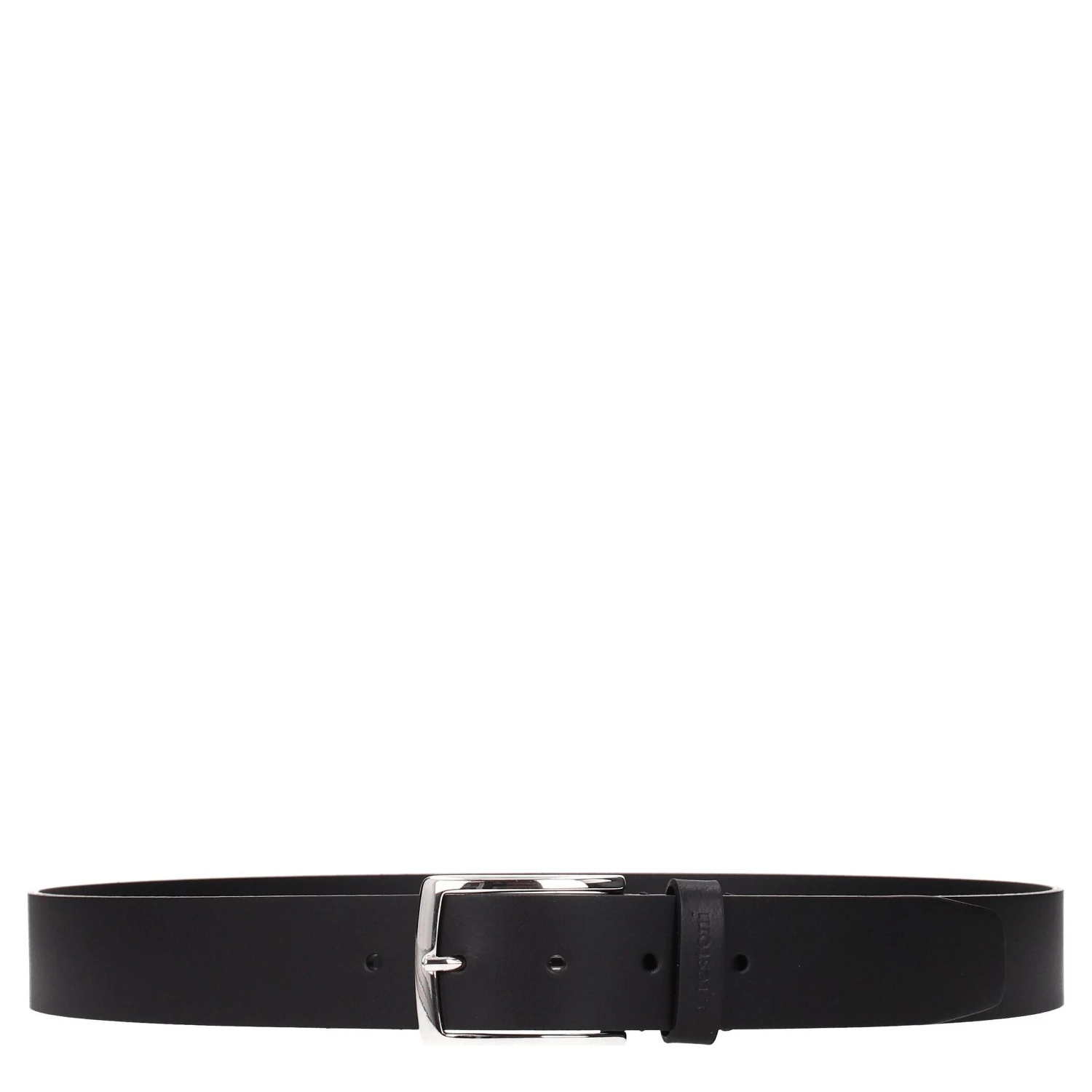 Black Leather Regular Belt