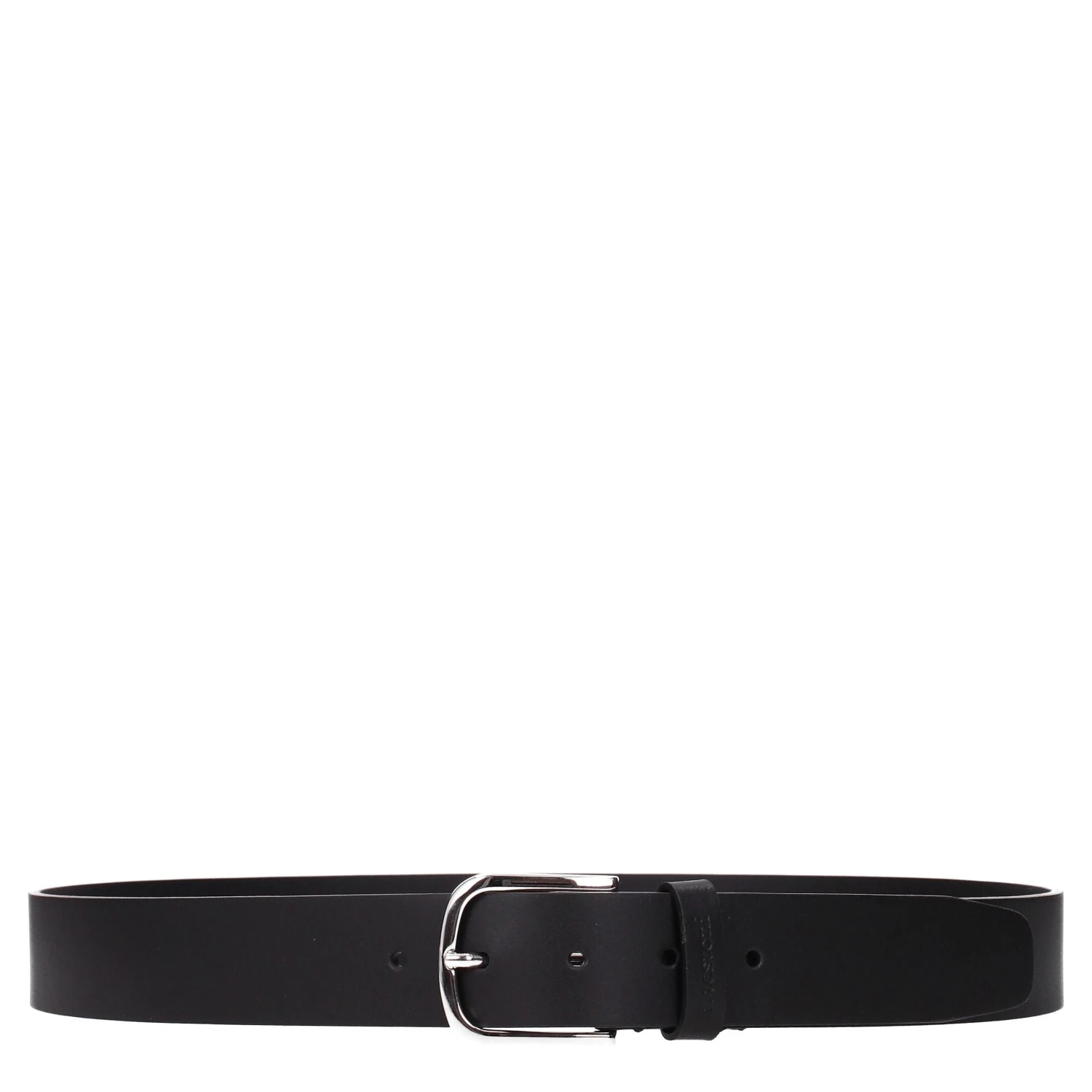Black Leather Regular Belt