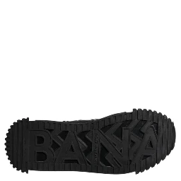 Black Logo Lace Up Low Top NS1 Sneakers