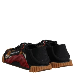 Black Logo Low Top NS1 Men Sneakers