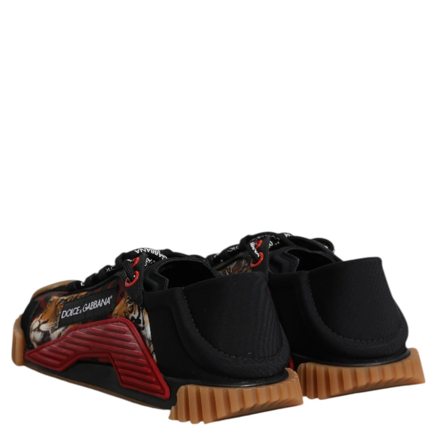 Black Logo Low Top NS1 Men Sneakers