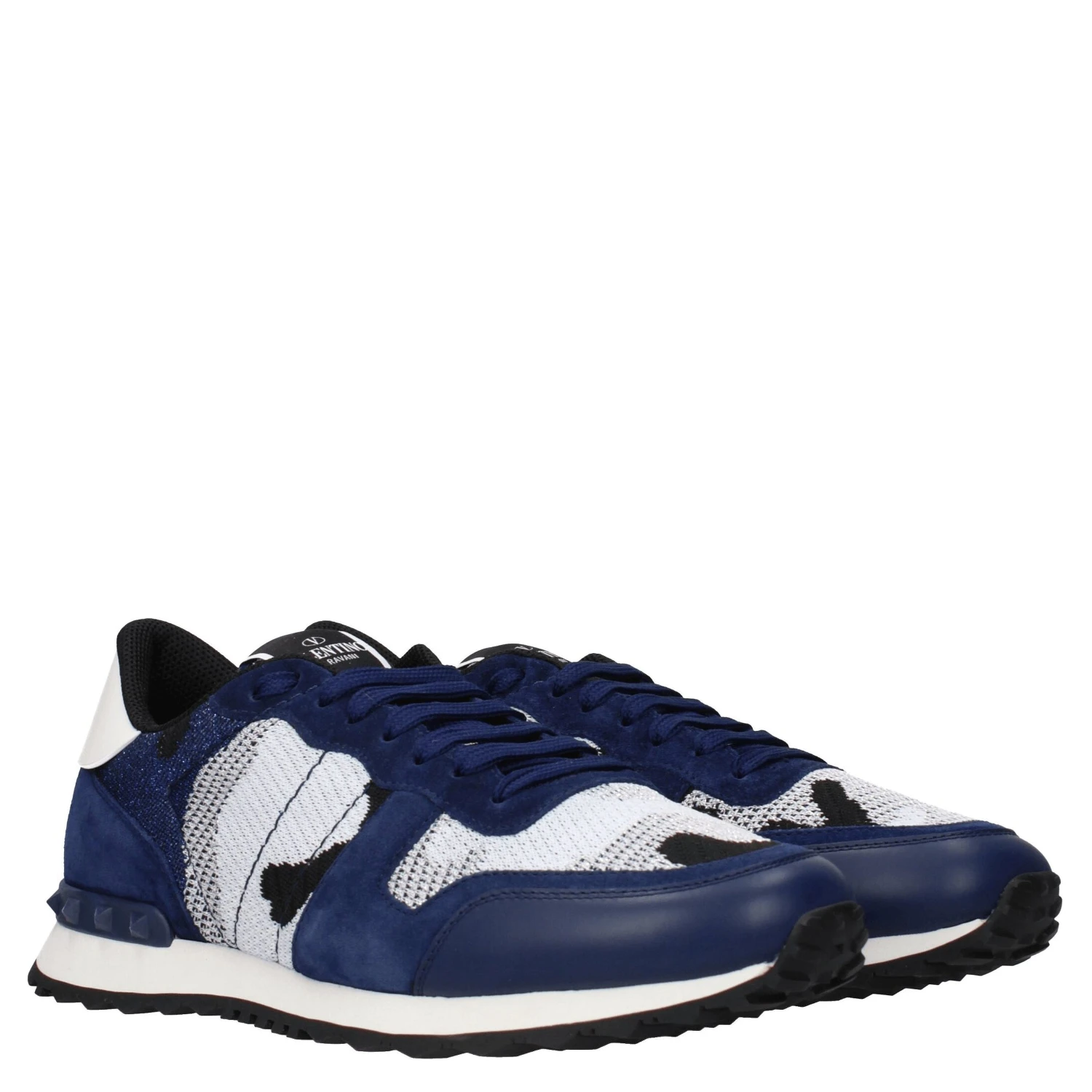 Gray Fabric Athletic Sneakers