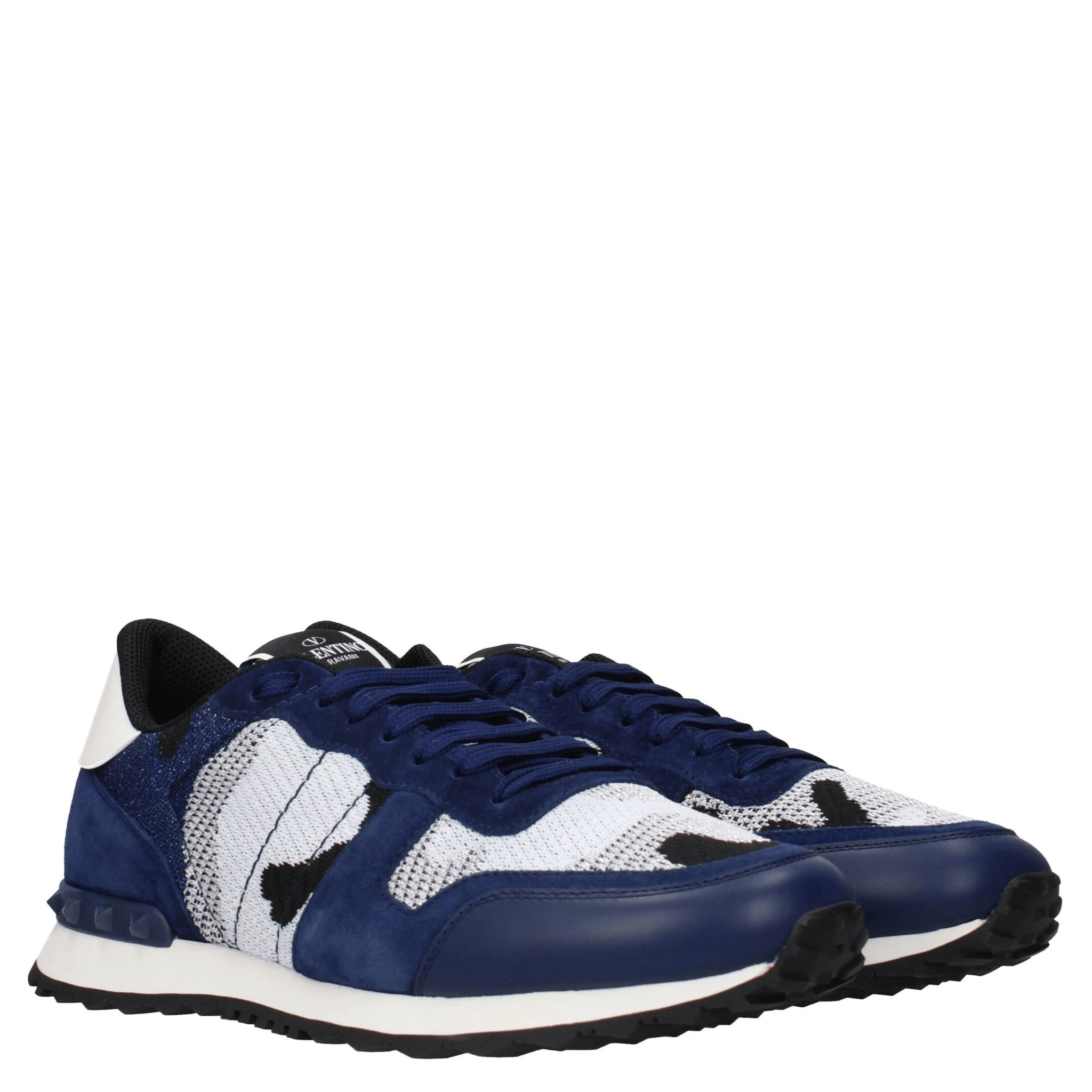 Gray Fabric Athletic Sneakers