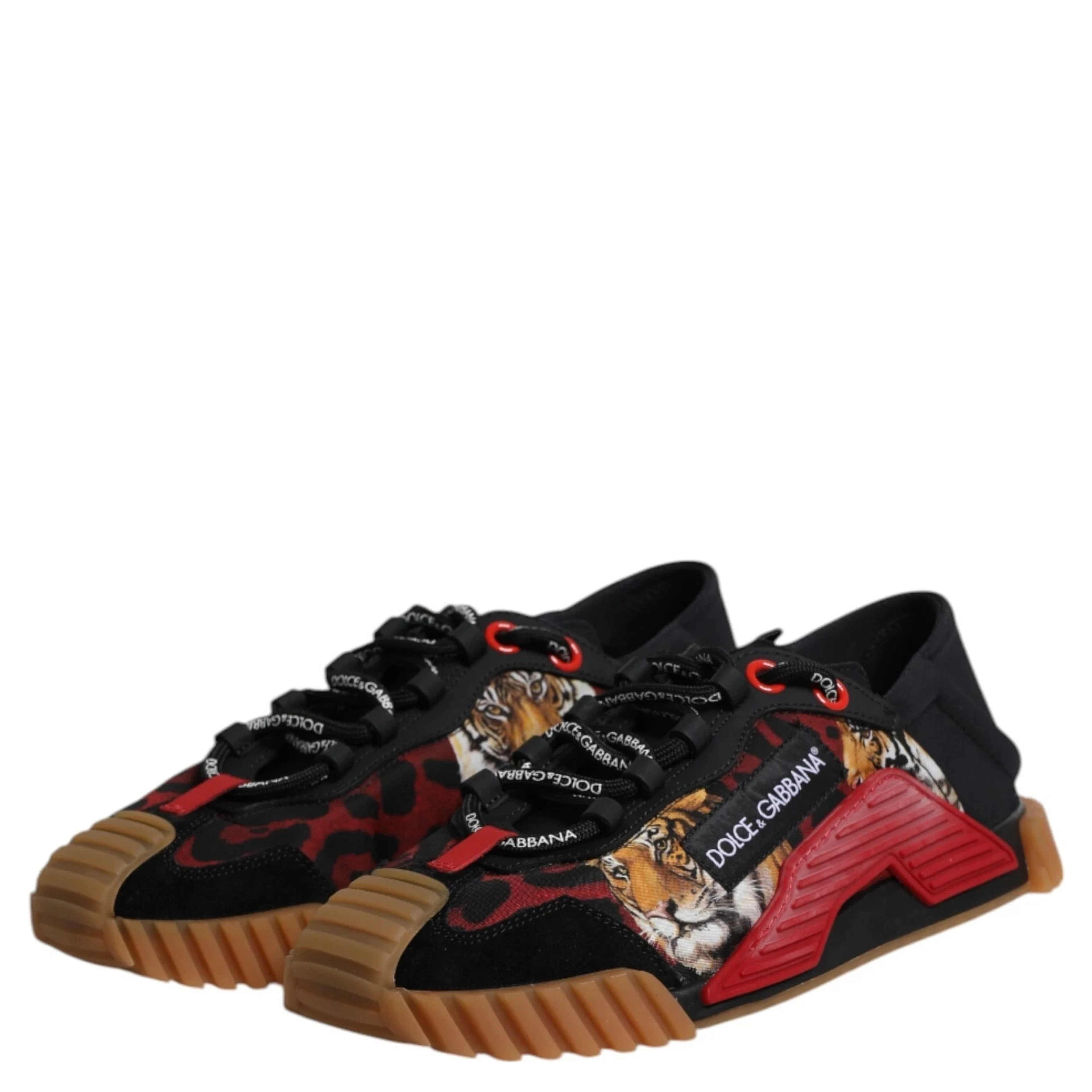 Black Logo Low Top NS1 Men Sneakers