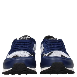 Gray Fabric Athletic Sneakers