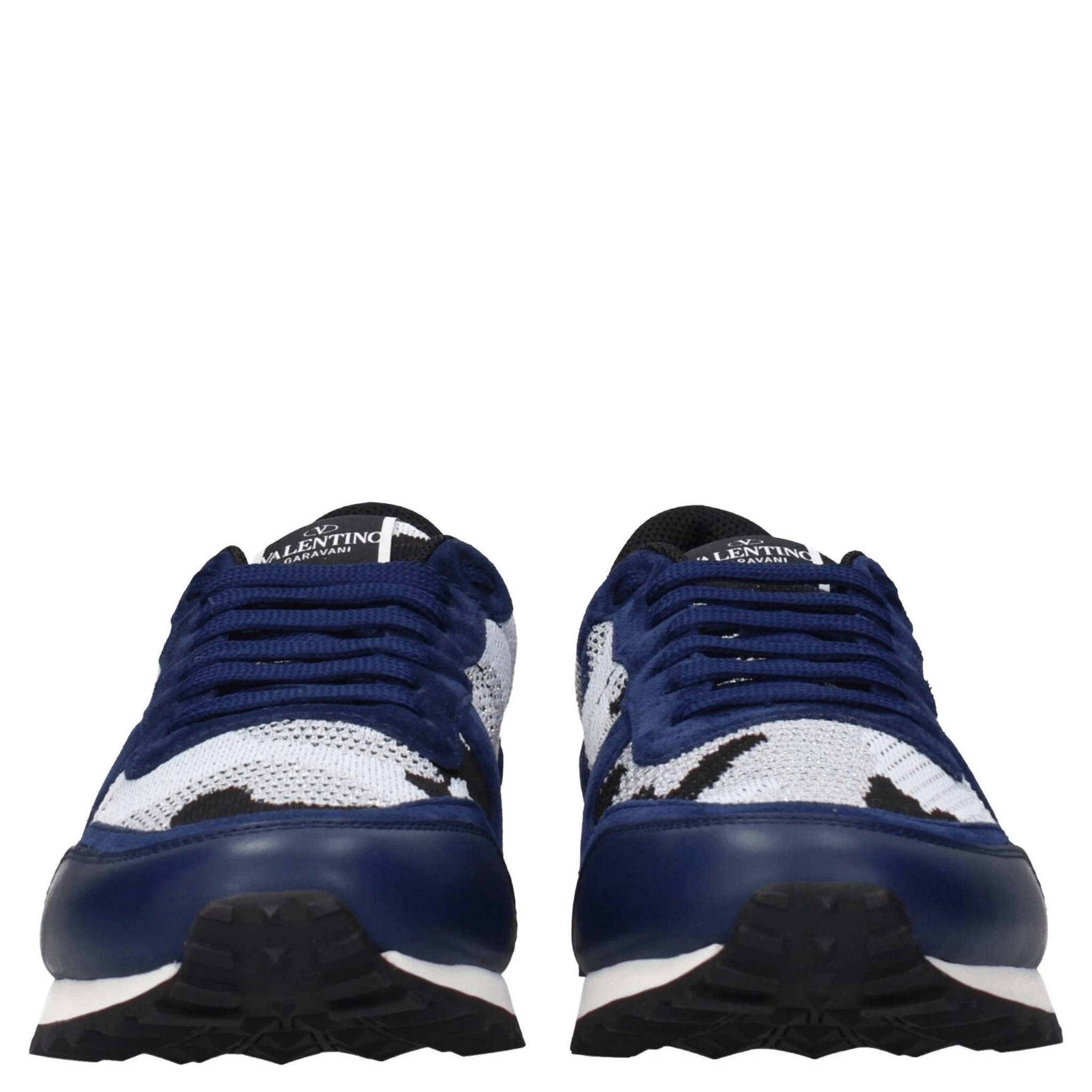 Gray Fabric Athletic Sneakers
